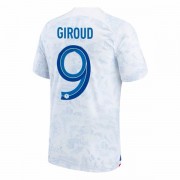 Fotballdrakter Frankrike VM 2022 Olivier Giroud 9 Bortedrakt..